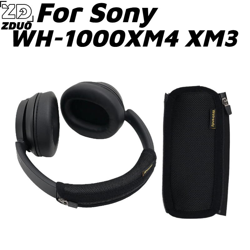 Sony Headphone Wh-1000Xm4 - Comfort Zipper Headband Cover Replacement Head