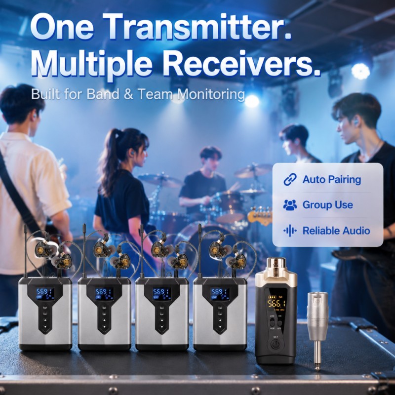 Wireless IEM System 1 Transmit - In Ear Monitor Iem recension och pris