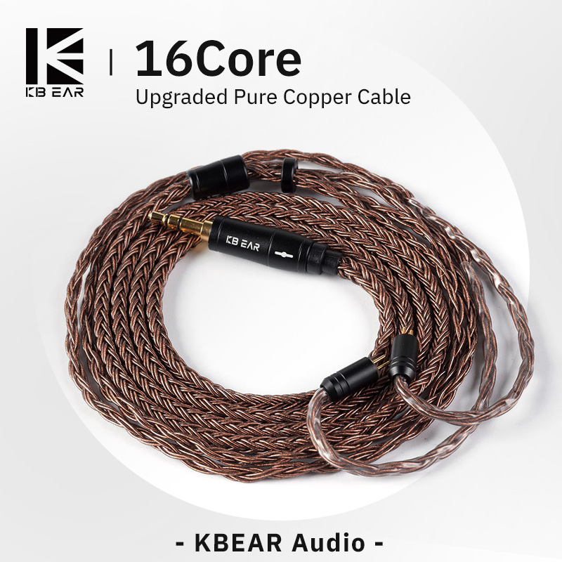 KBEAR 16 Core Pure Copper Earp - Earphone Foam Tip recension och pris
