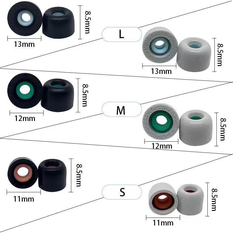 Memory Foam Earphones Ear Pads - Earphone Foam Tip recension och pris