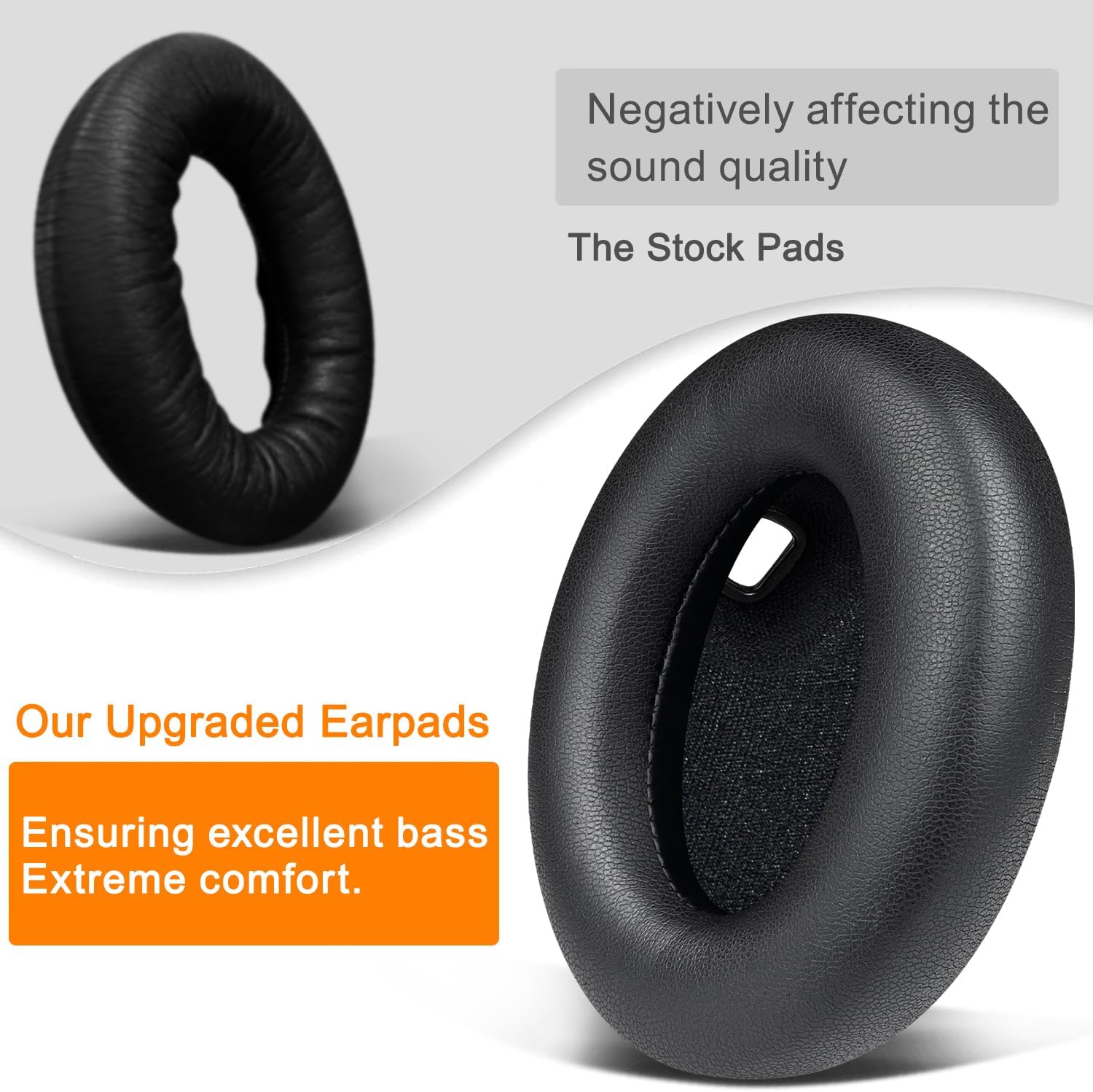 Replacement Earpads Soft Memor - Sony Headphone Wh-1000Xm4 recension och pris
