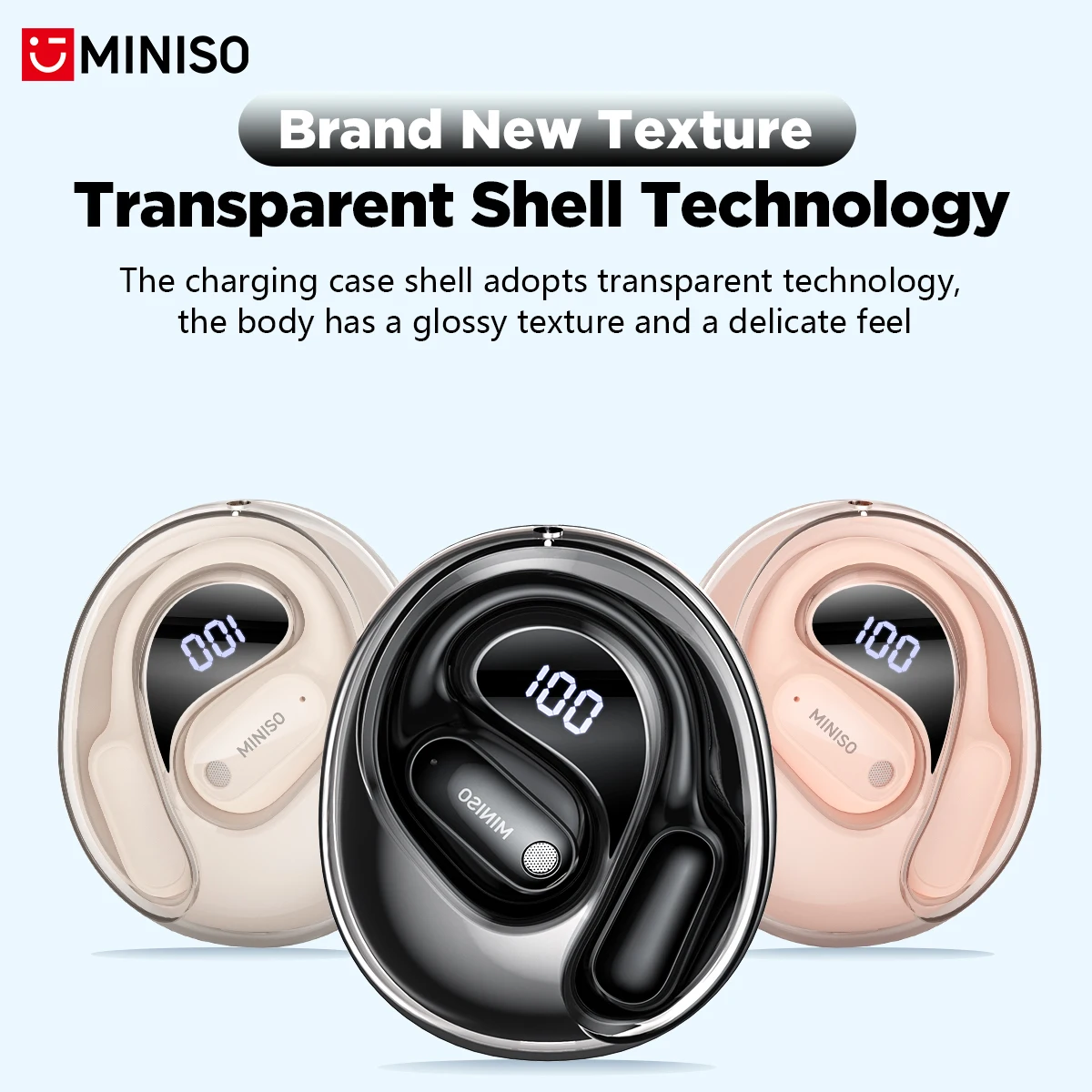 MINISO MS190 Real Time AI Voic - Bluetooth Headset On Ear recension och pris