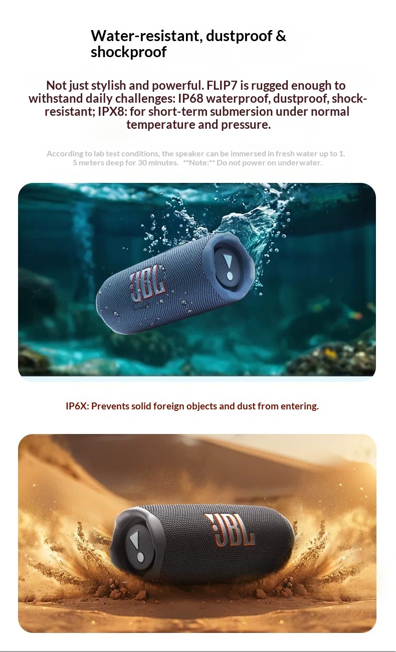 JBL Flip 7 Bluetooth Portable  - Jbl Speaker Flip 6 recension och pris
