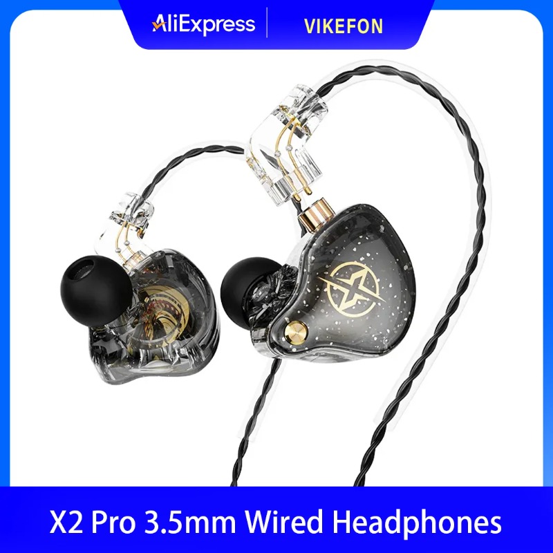 X2 Pro 3.5mm Detachable Wired  - Audiophile Headphone Wired recension och pris