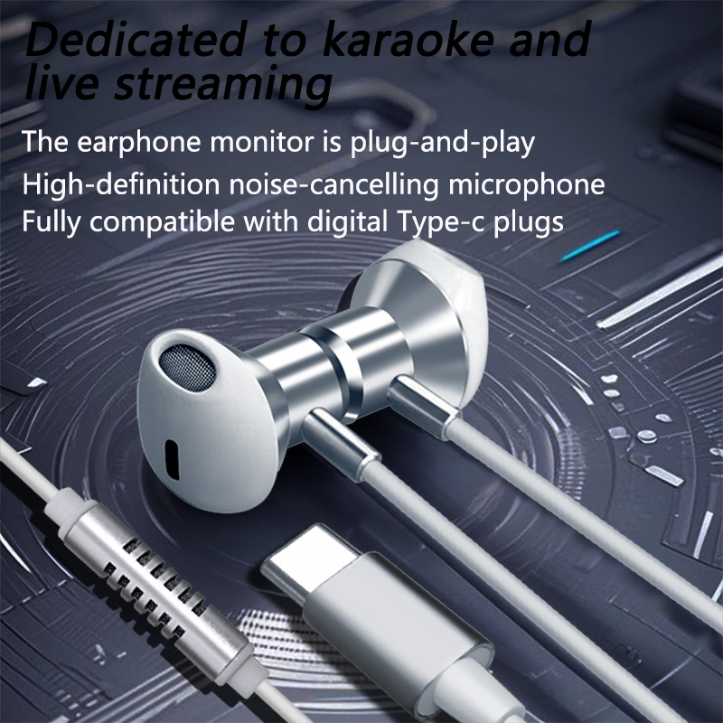 Type C Wired Karaoke Headphone - Shure Mic Sm58 recension och pris