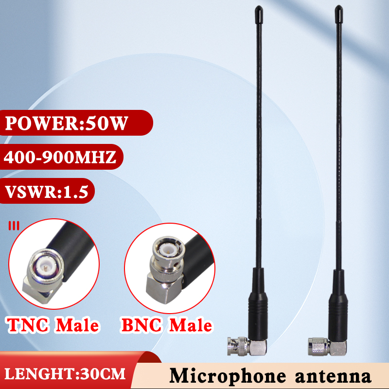 BNC/TNC UHF Microphone Antenna - Shure Mic Sm58 recension och pris