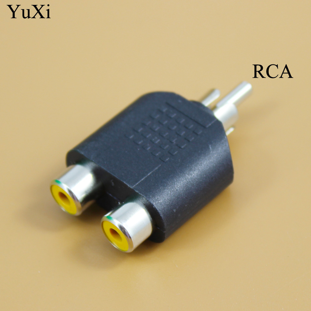 3.5mm/6.35 Female To 2 RCA Mal - Earphone Splitter Jack recension och pris