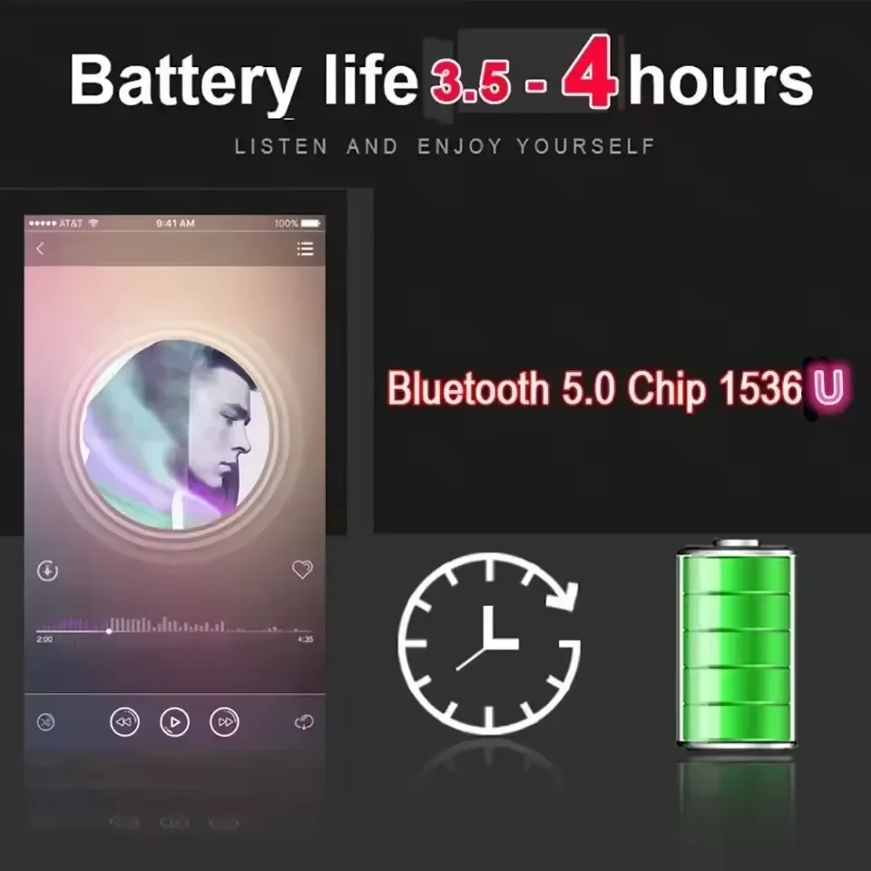 Bluetooth 5.3 New Air Por 5 Wi - Wireless Earbuds Tws recension och pris
